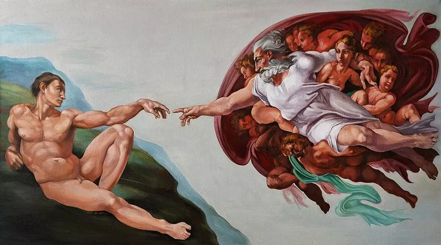 The Creation of Adam, Famous Paintings