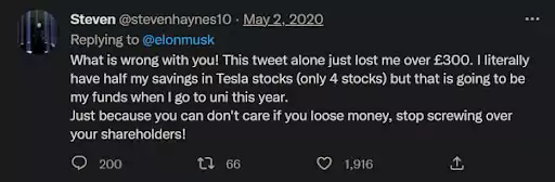 Elon Musk Feedback, Elon Musk