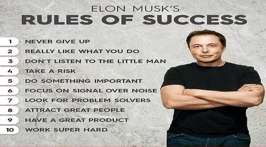 Elon Musk Rules of Success, Musk's Success