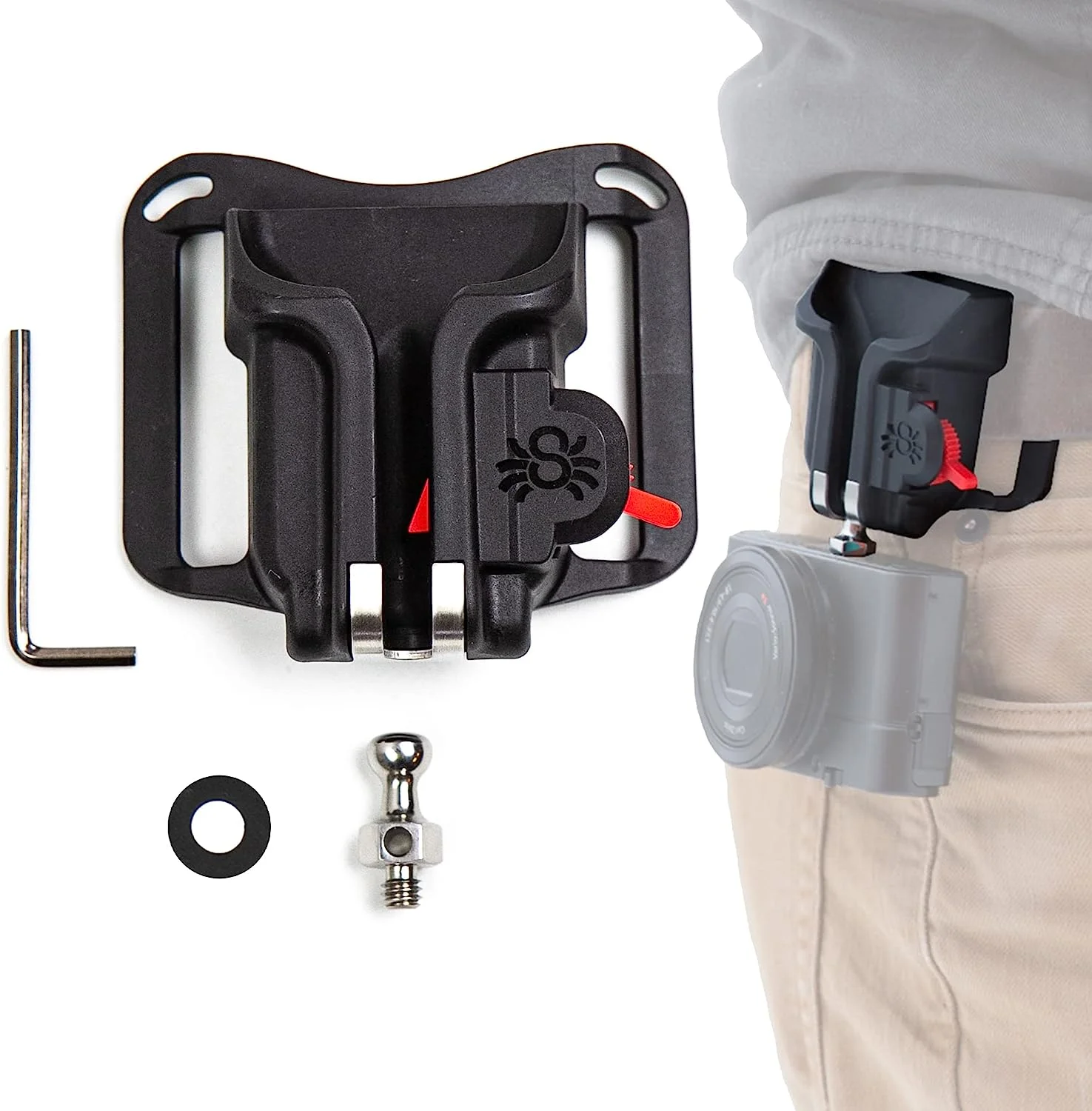 Black Widow Spider Camera Holster Kit