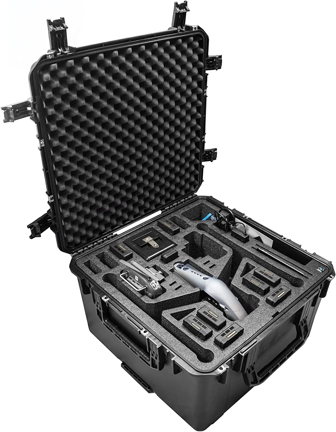 CasePro CP-DJI-Inspire-2 Wheeled Hard Case Landing Mode