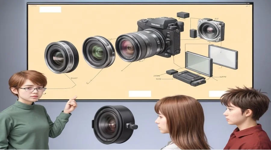 Parts of A Camera, Camera, Functions of A Camera, Basic Parts of A Camera