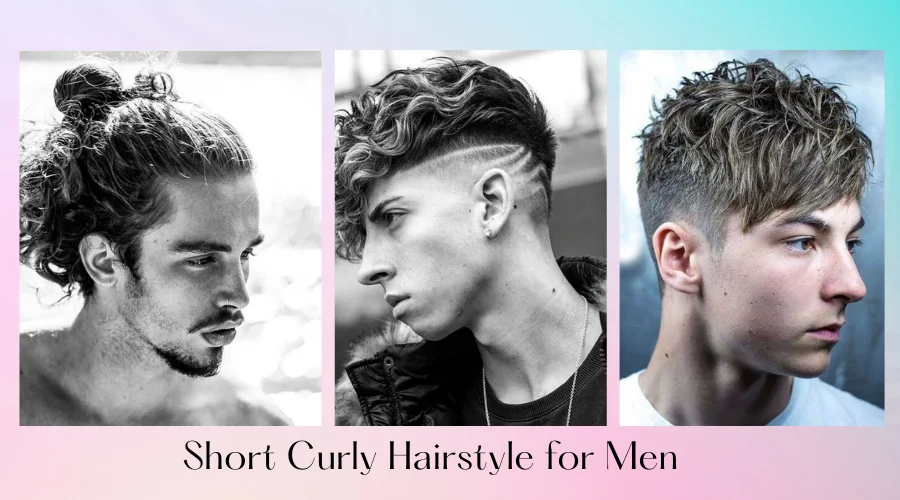 Short Curly Hairstyle for Men